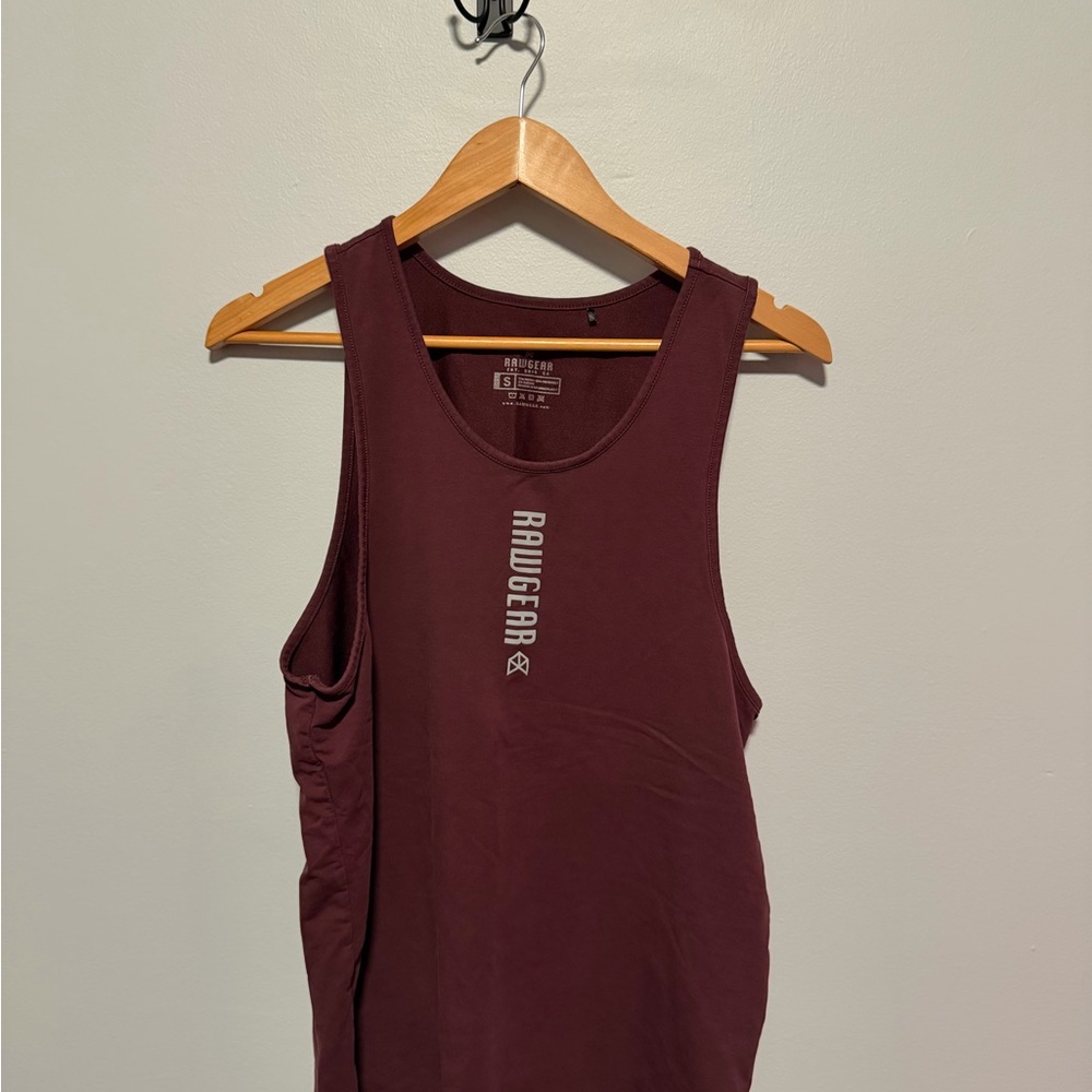 Men’s Maroon Muscle Tank Top